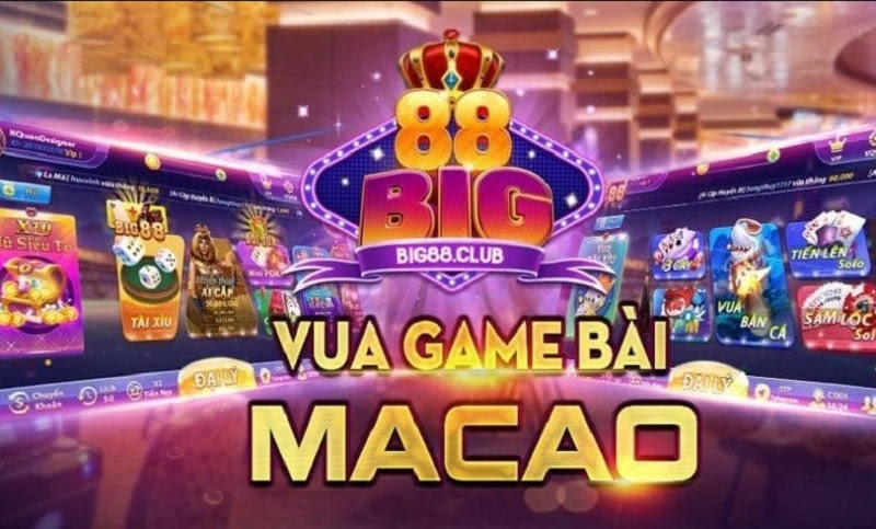 Cổng game bài đổi thưởng Game Big88 Club vô cùng uy tín