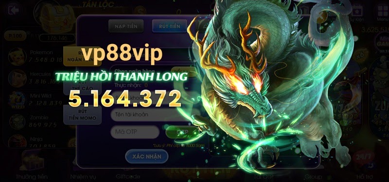 Giao diện cổng game Sam86 Vip