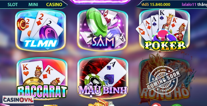 Giới thiệu sảnh game casino tại Sun52
