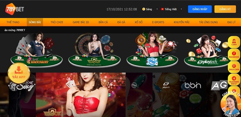 Casino trực tuyến tại nhà cái 789bet