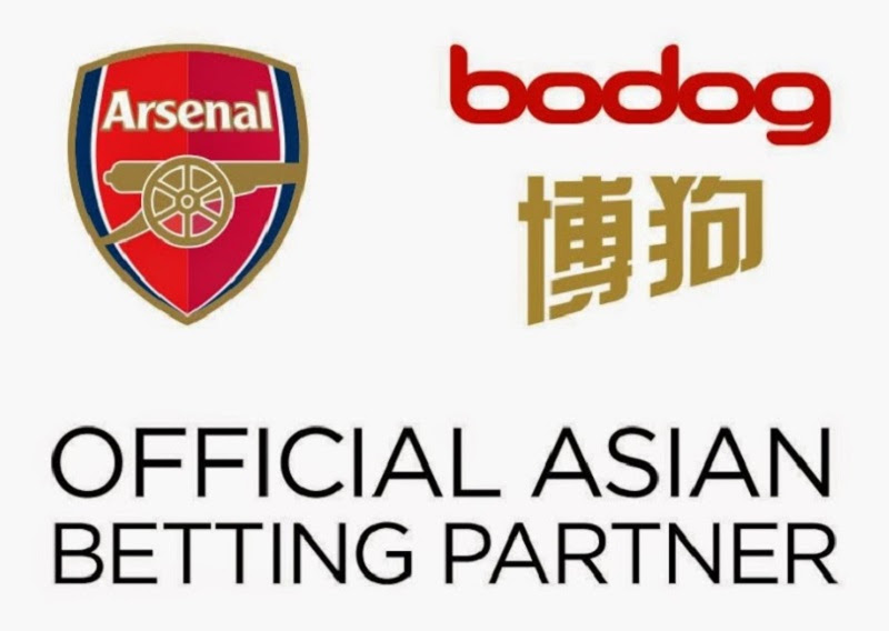 Bodog là đối tác chính thức của CLB bóng đá Arsenal