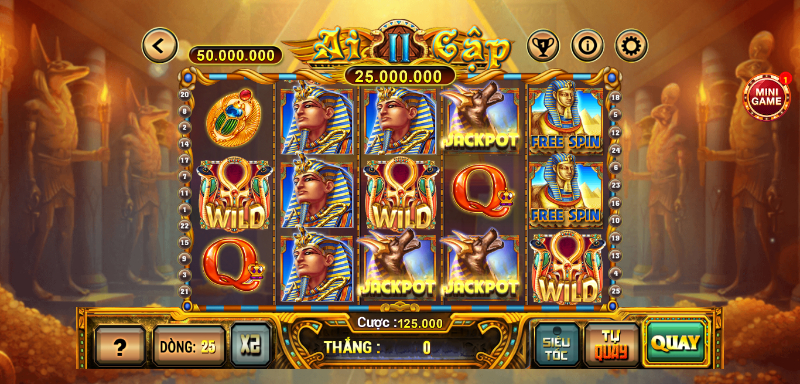 Slot Game Ai Cập