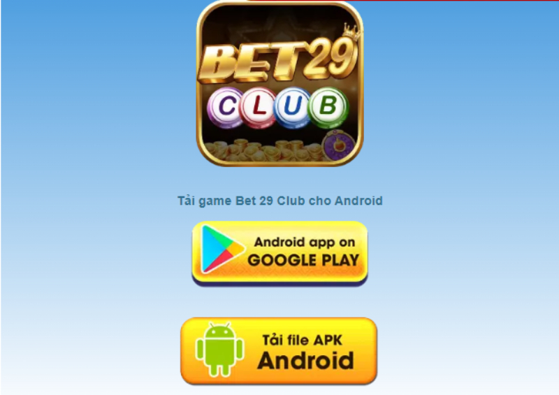 Link tải game Bet29 club 