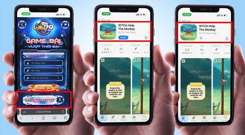 Chơi game giải trí tại Win79 thông qua ứng dụng cho hệ điều hành iOS