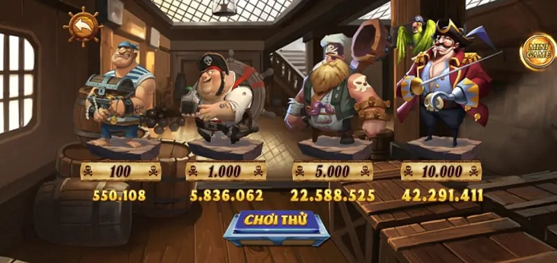 Slot Pirates tại cổng game Vua Club 
