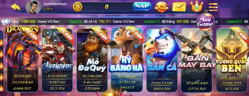 Slots game Benvip